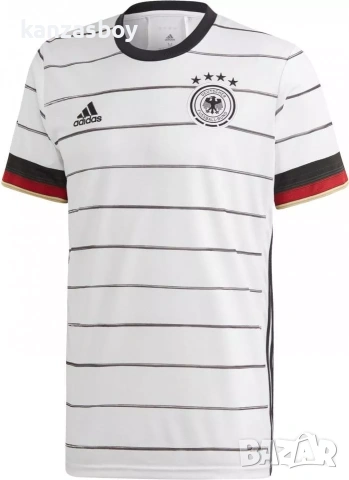 ADIDAS Germany Football Soccer Home Shirt 2020-22 - мъжка колекционерска тениска КАТО НОВА М, снимка 2 - Тениски - 55252740