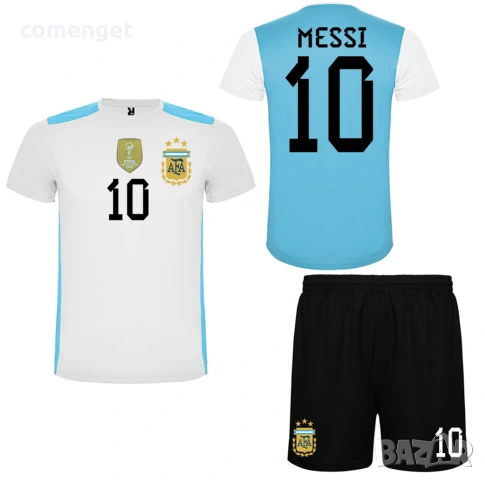 СВЕТОВНО 2026! Футболни екипи АРЖЕНТИНА / ARGENTINA с ИМЕ и НОМЕР! Поръчай на ОТБОР по ИЗБОР!, снимка 2 - Детски комплекти - 41860713