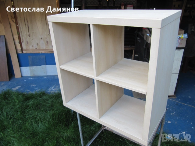  Ефектна многофункционална етажерка IKEA KALLAX , снимка 3 - Секции и витрини - 54444518