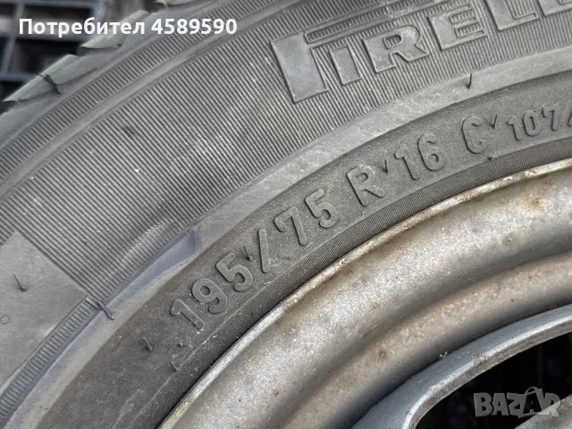 Резервна гума+Джанта 16цола 6x205 за ДВОЙНА ГУМА Mercedes Sprinter(2006-2026),Vw Crafter(2006-2017), снимка 10 - Гуми и джанти - 55668026
