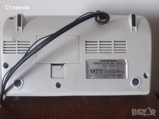 GRUNDIG Sonocloc 380 Germany, снимка 9 - Радиокасетофони, транзистори - 54665150