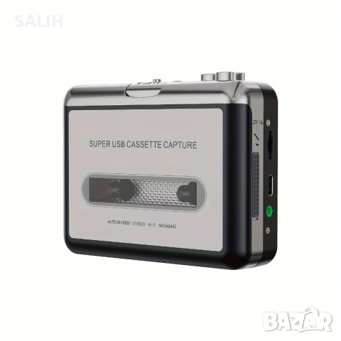 SilverCrest HiFi Уокмен Касетофон: Преносим USB Конвертор за Дигитализиране на Касети към MP3 формат, снимка 2 - Радиокасетофони, транзистори - 53056421