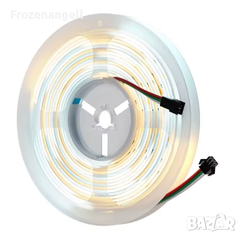 Лед лента LED FCOB SPI CCT IC LED Light Strip Addressable 576 LEDs 2700K to 6500K 10mm DC24V 