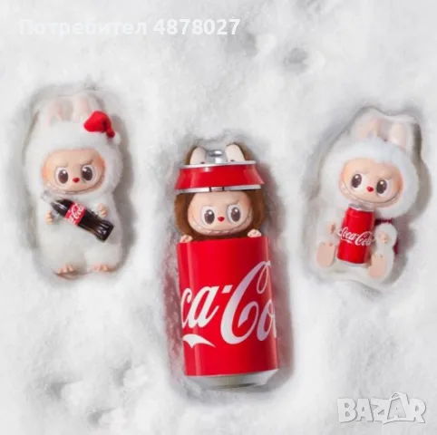 Колекционерски Labubu x Coca-Cola – Зимна лимитирана серия Pre order, снимка 2 - Колекции - 55431797