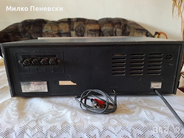 FISHER FM 7700 HIFI VINTAGE STEREO TUNER.MADE VON USA., снимка 4 - Ресийвъри, усилватели, смесителни пултове - 55603349