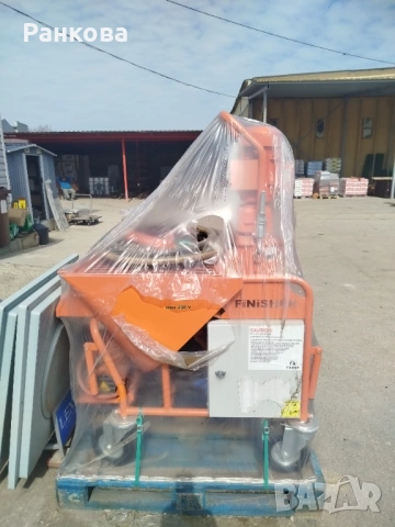 Продавам чисто нова професионална машина за мазилки, снимка 3 - Други машини и части - 54174063