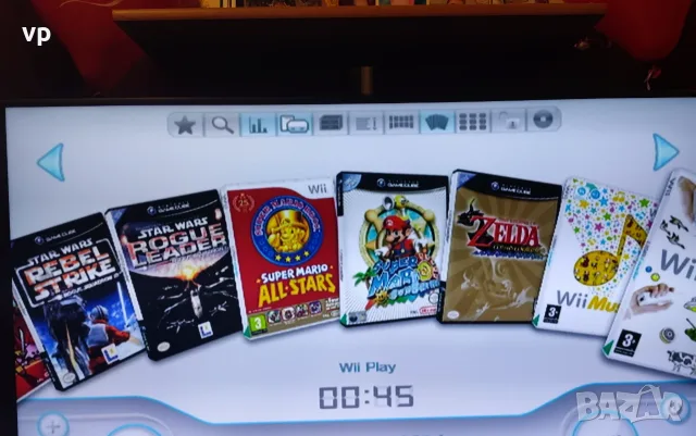 Хакната КОНЗОЛА Nintendo Wii Black Edition, Нинтендо с МНОГО ИГРИ! Super Mario, Zelda, Sonic, SEGA.., снимка 15 - Nintendo конзоли - 55395785