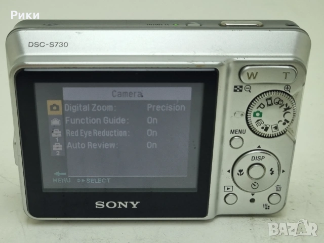 Sony CyberShot DSC-S730, снимка 2 - Фотоапарати - 54693932