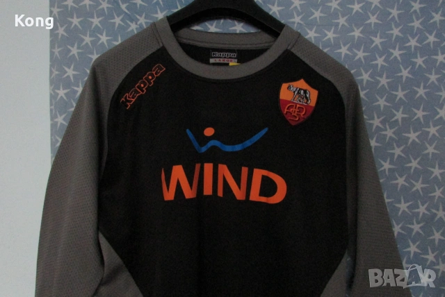 Нова дълъг ръкав AS Roma ITALIA фланелка kappa Каляри Италия Cagliari футболна тениска Рома , снимка 8 - Футбол - 55163573