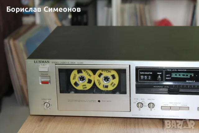 Касетен дек Luxman K-230, снимка 2 - Декове - 55597301