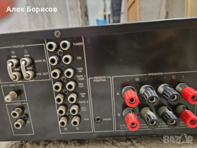 Усилвател Yamaha AX-550, снимка 7 - Ресийвъри, усилватели, смесителни пултове - 54877599