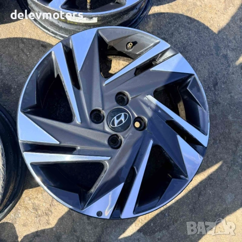 Джанти 5x114.3, 16 цола, 6J, ET50, 52910Q0200R8A със забележки от Hyundai I20 1.0T, двигател G3LE, снимка 12 - Гуми и джанти - 54078892