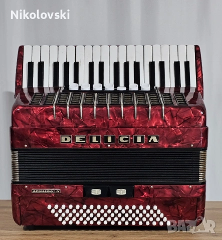 Акордеон Delicia Arnaldo , снимка 2 - Акордеони - 54735920