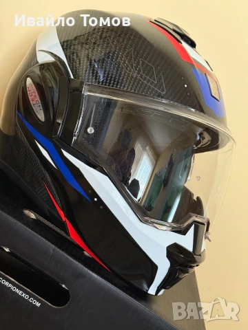 Мото каска Scorpion echo tech carbon