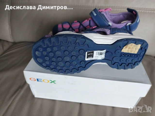 НОВИ Детски сандали Geox, 33 номер, снимка 5 - Детски сандали и чехли - 54283835