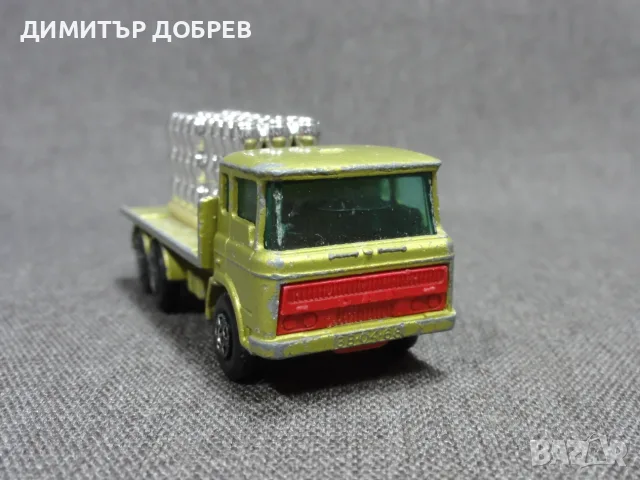 СТАРА РЕТРО МЕТАЛНА КОЛИЧКА КАМИОН DAF GIRDER TRUCK MATCHBOX ENGLAND, снимка 5 - Колекции - 55644754