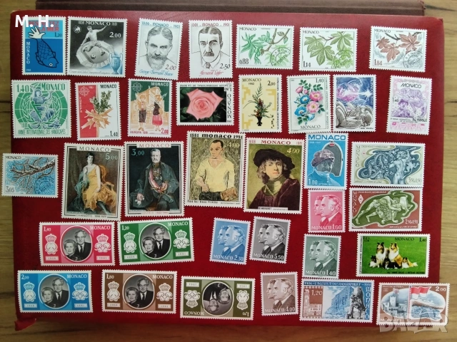 Пощенски марки Монако 1981