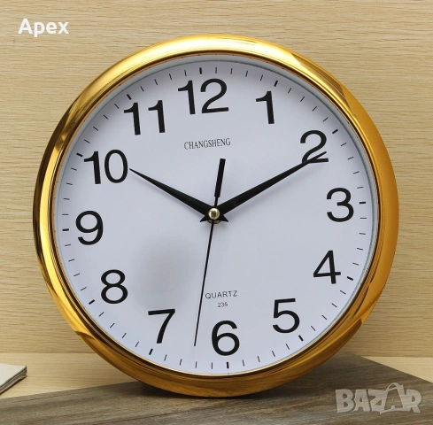 Безшумен Стенен Часовник с Плавен Ход. Дигитални Стенни Часовници.Рекламен Часовник с Ваше Лого, снимка 12 - Стенни часовници - 54174795