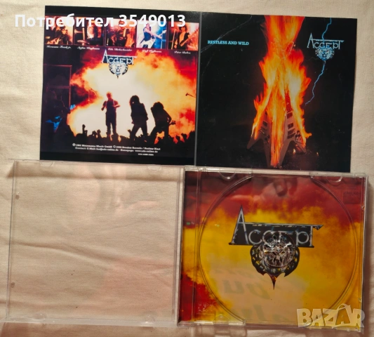 CD / ЦД компакт дискoве - ACCEPT / Twisted Sister , снимка 10 - CD дискове - 54750419
