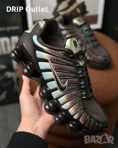 !НОВИ! Nike Shox TL | Brown | + КУТИЯ