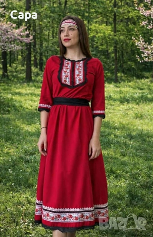 стилни рокли с народни мотиви , снимка 8 - Рокли - 54103614