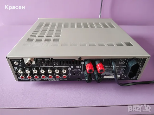 Аудио система Denon F-100, снимка 4 - Аудиосистеми - 55596909