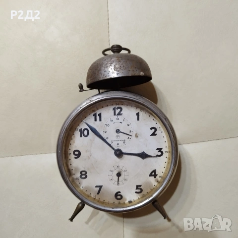 стар германски будилник Юнгханс 