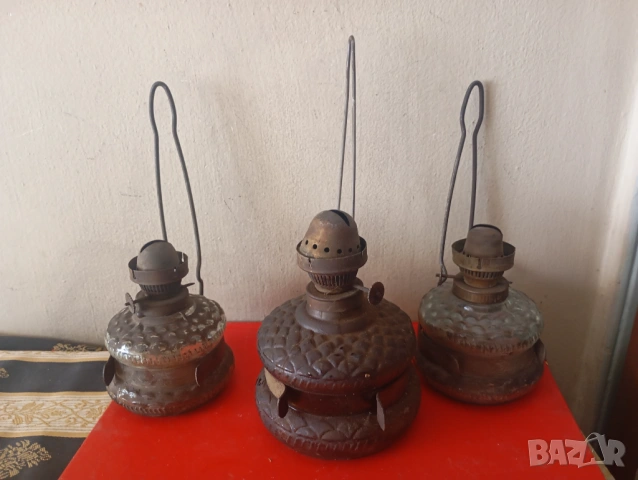 Комплект от три газови лампи