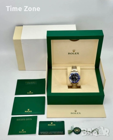 Rolex Submariner 41mm 'Cookie Monster' White Gold Ceramic Automatic Различни Варианти, снимка 2 - Мъжки - 54060980