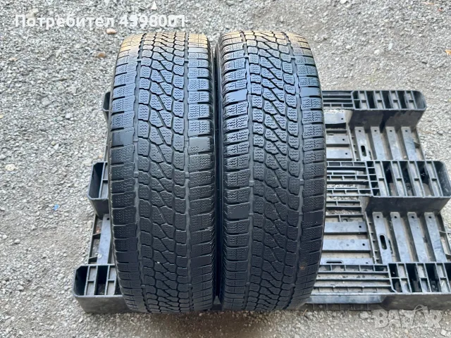 2бр.ЗИМНИ ГУМИ Firestone 235/65/16C DOT2124-Sprinter,Crafter,TGE,Ford Transit, снимка 2 - Гуми и джанти - 55666978