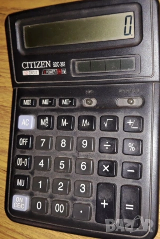 Kалкулатори Citizen SDC 382,Migin 40920,12 Digit,Dual powered и джобни такива, снимка 9 - Друга електроника - 54509250