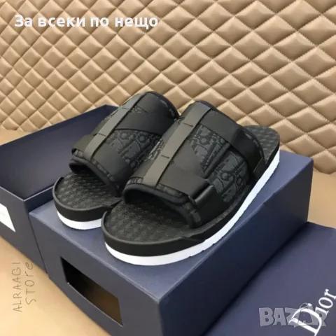 CD Slide Black Мъжки Черни Чехли Код ch103