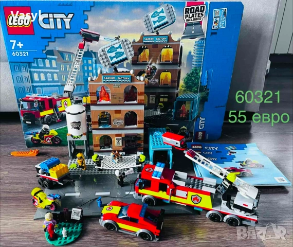 Конструктор LEGO CITY 60321 Пожарна команда