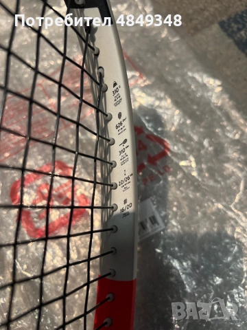  ракета Babolat Pure Strike 97, снимка 4 - Тенис - 54805216
