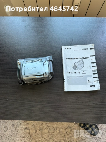 Цифрова видеокамера Canon, снимка 3 - Камери - 55229794