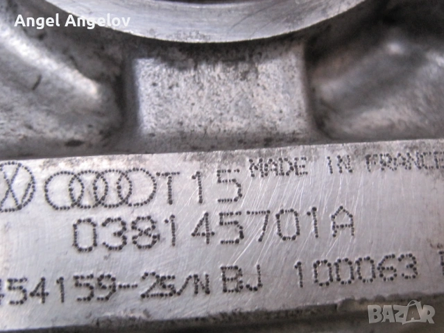 Турбо компресор за VW Golf 4 - 038145701A, T15, AUDI A3 8L 1.9 TDI 90 HP AGR ALH, ​(1998 - 2004)  ​, снимка 2 - Части - 54550628