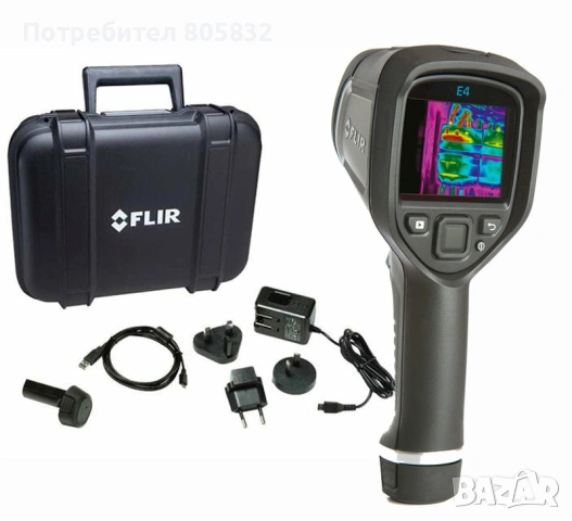 FLIR E4 Thermal Camera - обновена до E8 320x240 MSX - по договаряне, снимка 1 - Други инструменти - 54212946