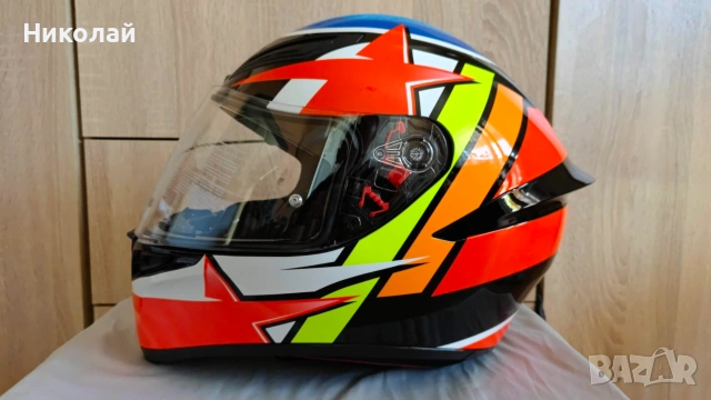 Каска AGV K1 Rodrigo, снимка 9 - Аксесоари и консумативи - 55064760