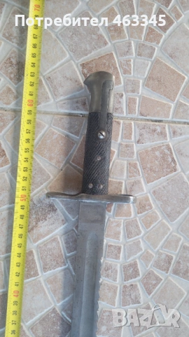 Щик, нож, байонет, Елчо (трион), снимка 6 - Антикварни и старинни предмети - 54151532