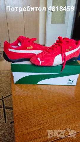 Puma Speedcat маратонки червени [42 размер], снимка 2 - Маратонки - 54725478
