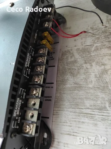 ​4-канален автоусилвател Crunch Blackmaxx MXB4100, снимка 2 - Аудиосистеми - 55664035