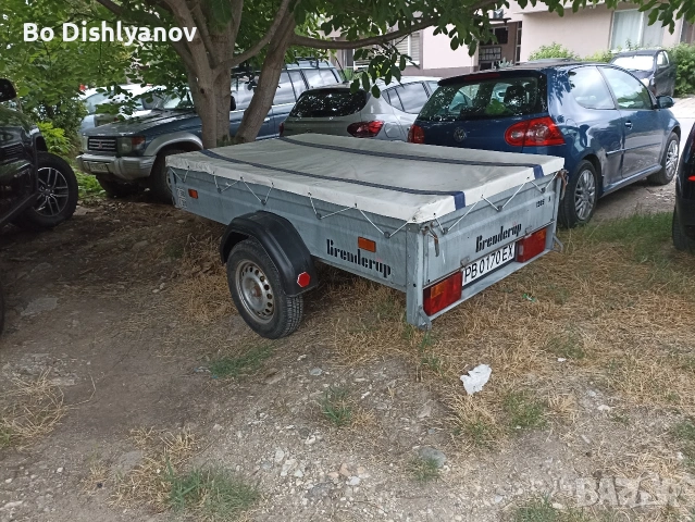 регистрирано ремарке 210х122 см.