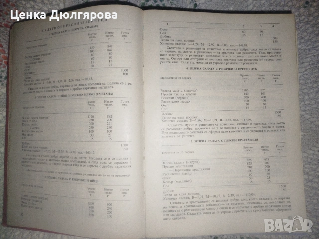 Единен сборник рецепти за заведенията за обществено хранене + подарък, снимка 4 - Енциклопедии, справочници - 51886566