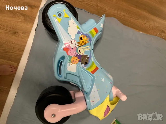 Детски мотор Injusa Peppa Pig, снимка 2 - Детски велосипеди, триколки и коли - 55636214