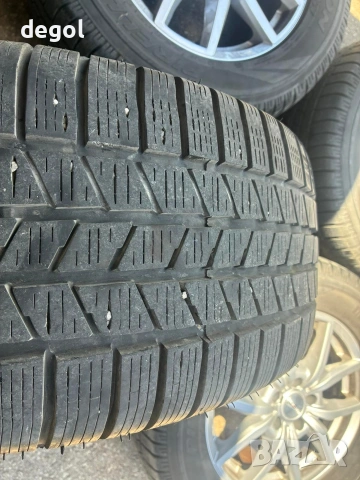 Гуми с джанти за Мercedes ML Dezent 5x112 7.5J ET40 Pirelli Scorpion Ice Snow 275 55 17, снимка 11 - Гуми и джанти - 54894857