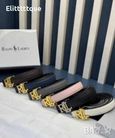 колани от естествена кожа в кутия 2см Ralph Lauren , снимка 2 - Колани - 54831983