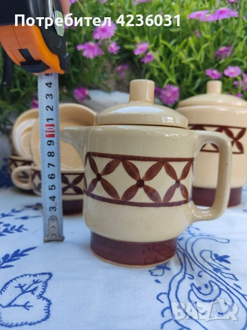 СОЦ сервиз за кафе/чай, снимка 3 - Сервизи - 54995260