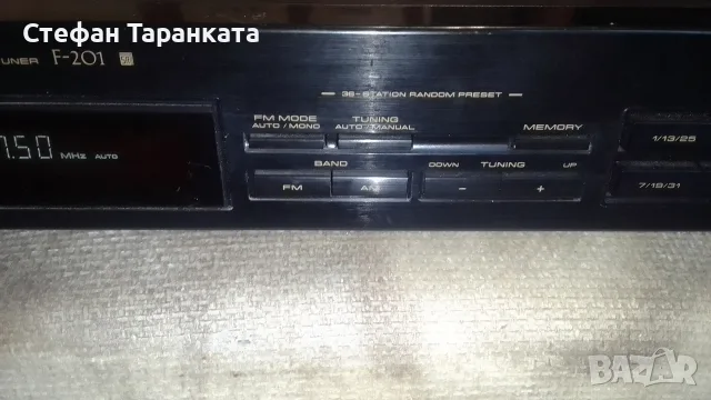 Радио тунер Pioneer , снимка 5 - Ресийвъри, усилватели, смесителни пултове - 55567312