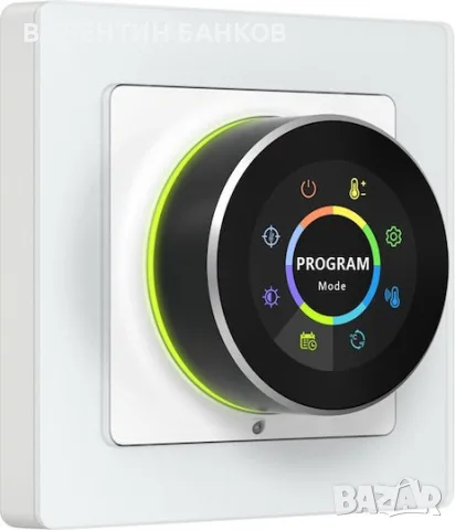  Интелигентен WiFi термостат WT20R-BH-3A-W, 5-45°C, с Bluetooth, бял, снимка 4 - Други - 55646449