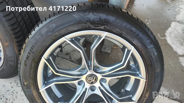 Продавам 4бр джанти с гуми и Втулки за VW, снимка 3 - Гуми и джанти - 55439369
